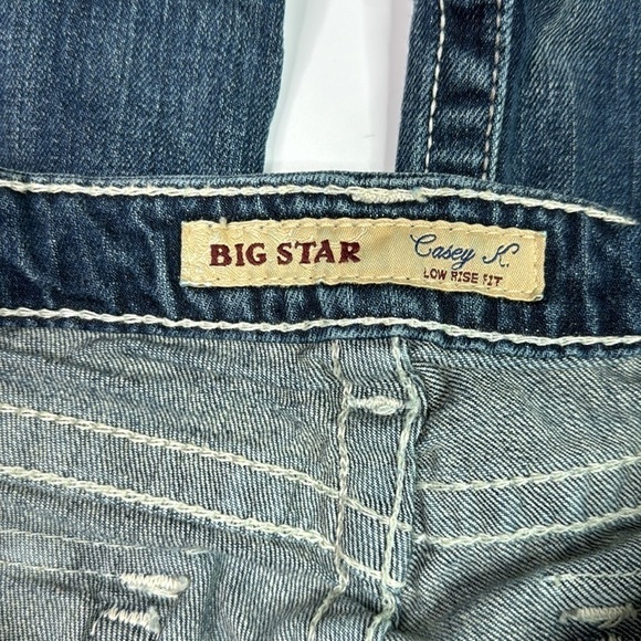 Big Star Casey K Low Rise Fit Jeans Size 32 XL - Picture 11 of 14